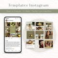 43 Templates Élégants | Modèle Instagram 4:5 | Canva en Français | Carrousel Personnalisable | Digital Download