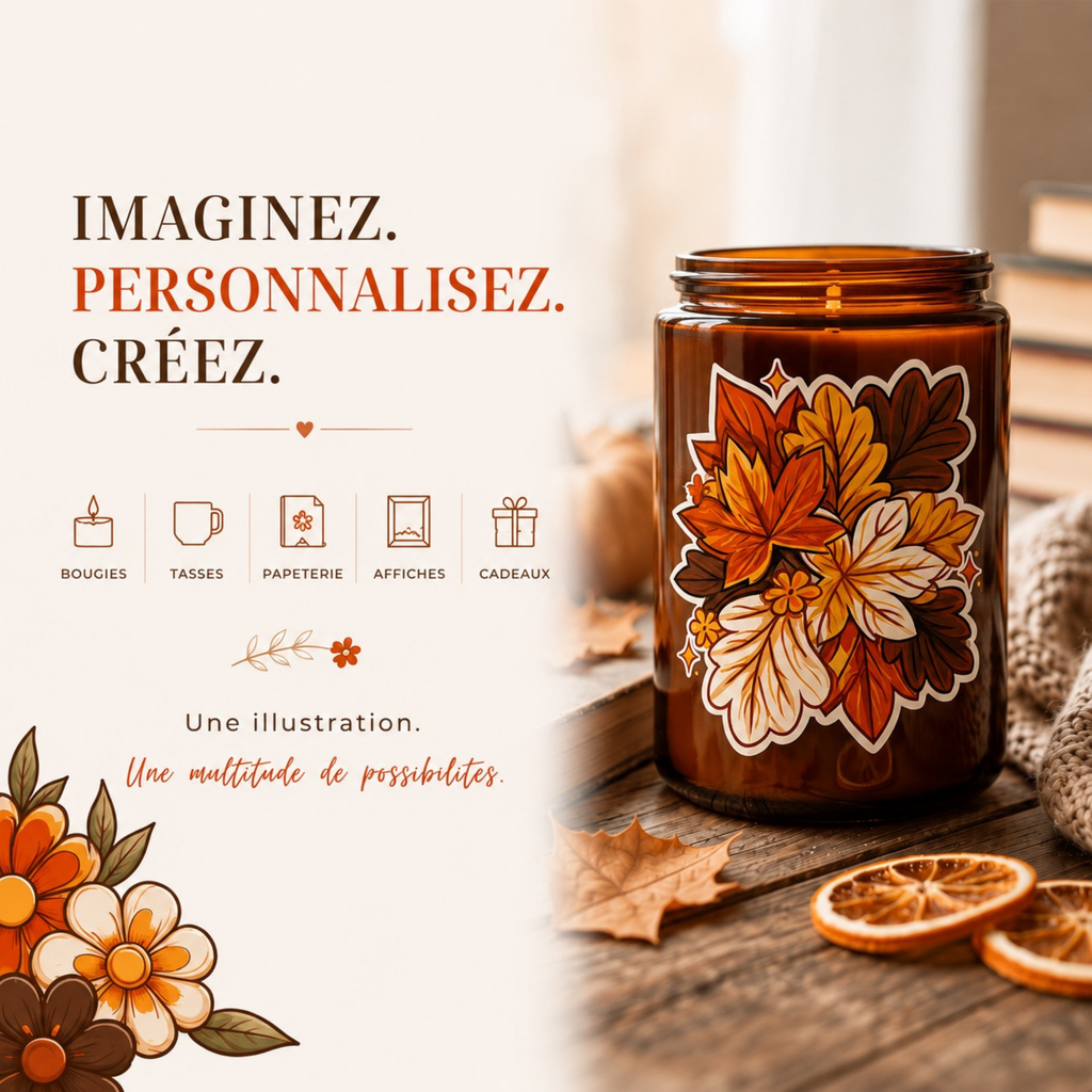 🍂 Automne Rétro — Collection de 26 cliparts