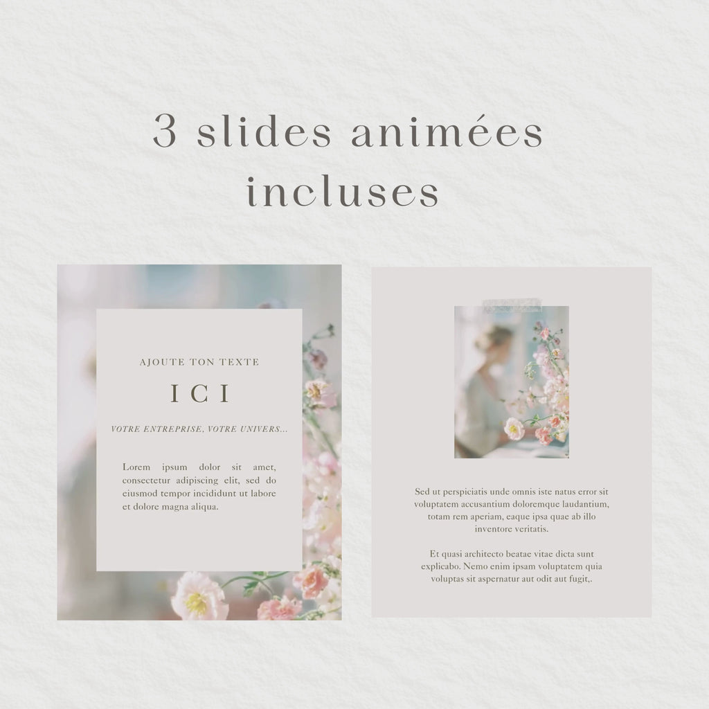 13 Templates Élégants | Modèle Instagram 4:5 | Canva en Français | Carrousel Personnalisable | Téléchargement instantané